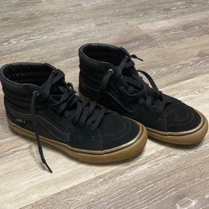 Vans black shoes